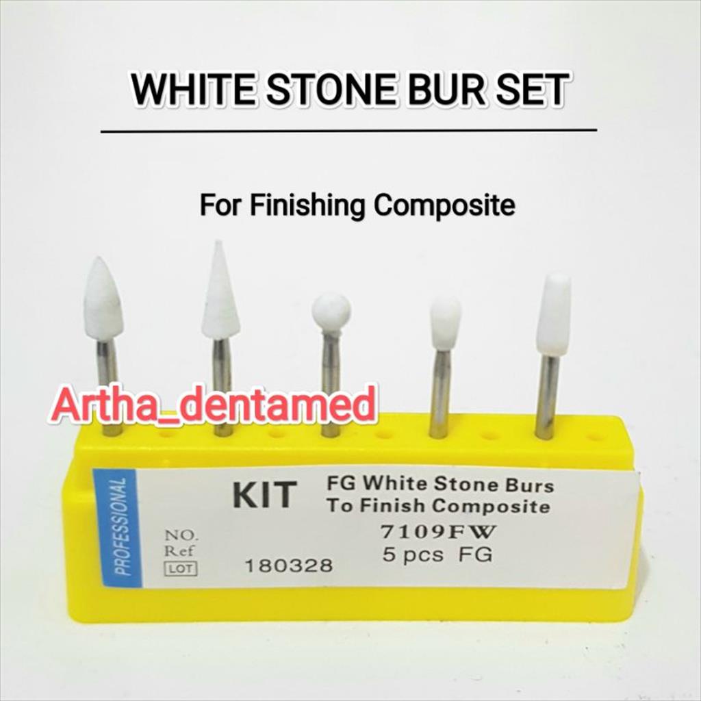 DENTAL ARKANSAS BUR POLISHING COMPOSITE / POLESHING / WHITE STONE BUR