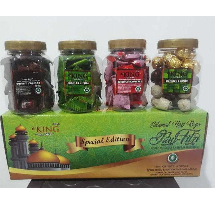 

✨New✨ d'KING BONIBOL SPECIAL EDITION - coklat lebaran - parcel lebaran - murah