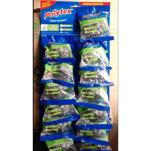 TAPAS KAWAT POLYTEX ISI 12 PCS