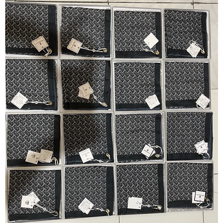 READY BIMU MIDNIGHT BIMU VOILE SQUARE BUTTONSCARVES