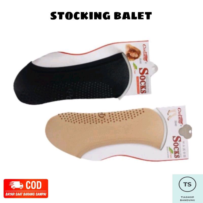 1 Lusin Kaos Kaki Stocking Pendek Antislip || Kaos Kaki Hidden || Kaos Kaki Balet || Kaos Kaki Wanita