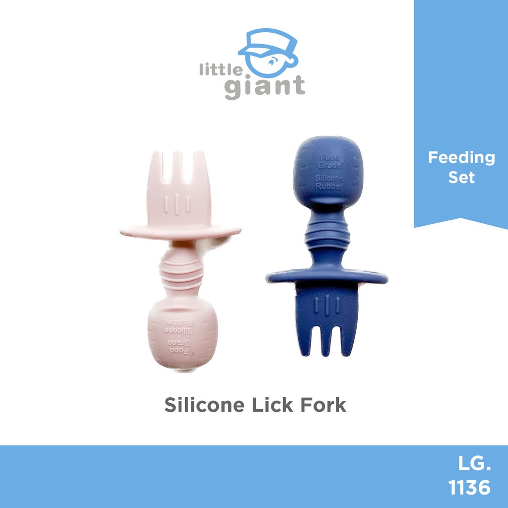 Little Giant Silicone Lick Fork Garpu Silikon Bayi LG.1136