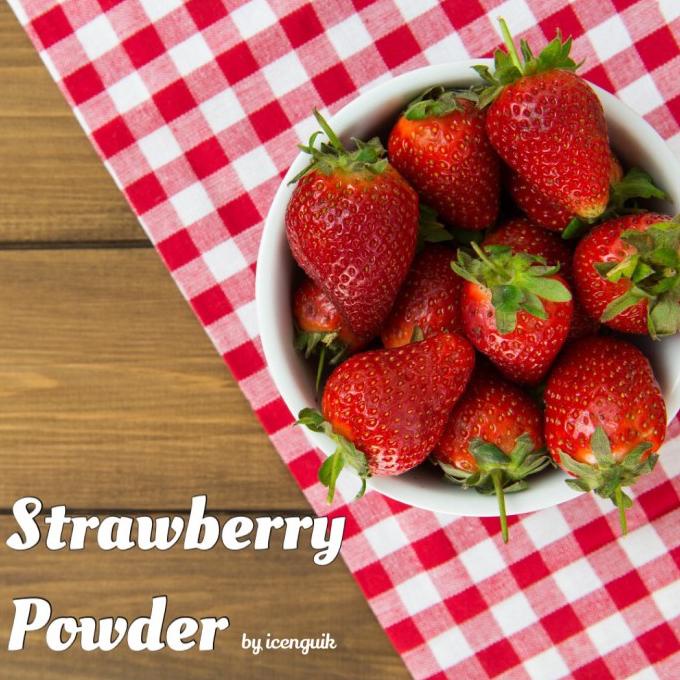 

[COD] Strawberry powder / bubuk stroberi - repack 100 gram - PREMIUM [COD]