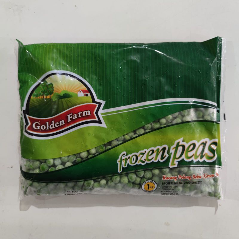 

GOLDEN FARM green peas 1kg