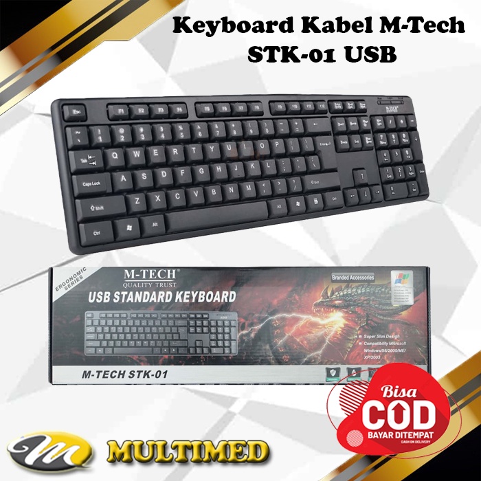 Keyboard M-Tech STK-01 Kabel USB Original