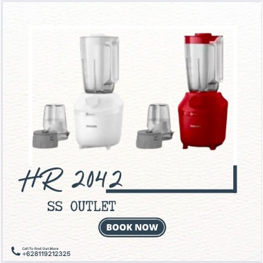 PHILIPS BLENDER 1 LITER PLASTIK 290 WATT HR2042