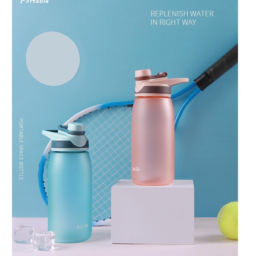 [UGA.22Oc22ᴶ] Orinoco Botol Minum Plastik Tritan 600 ML with Solid Handle / Outdoor Bottle / X-079