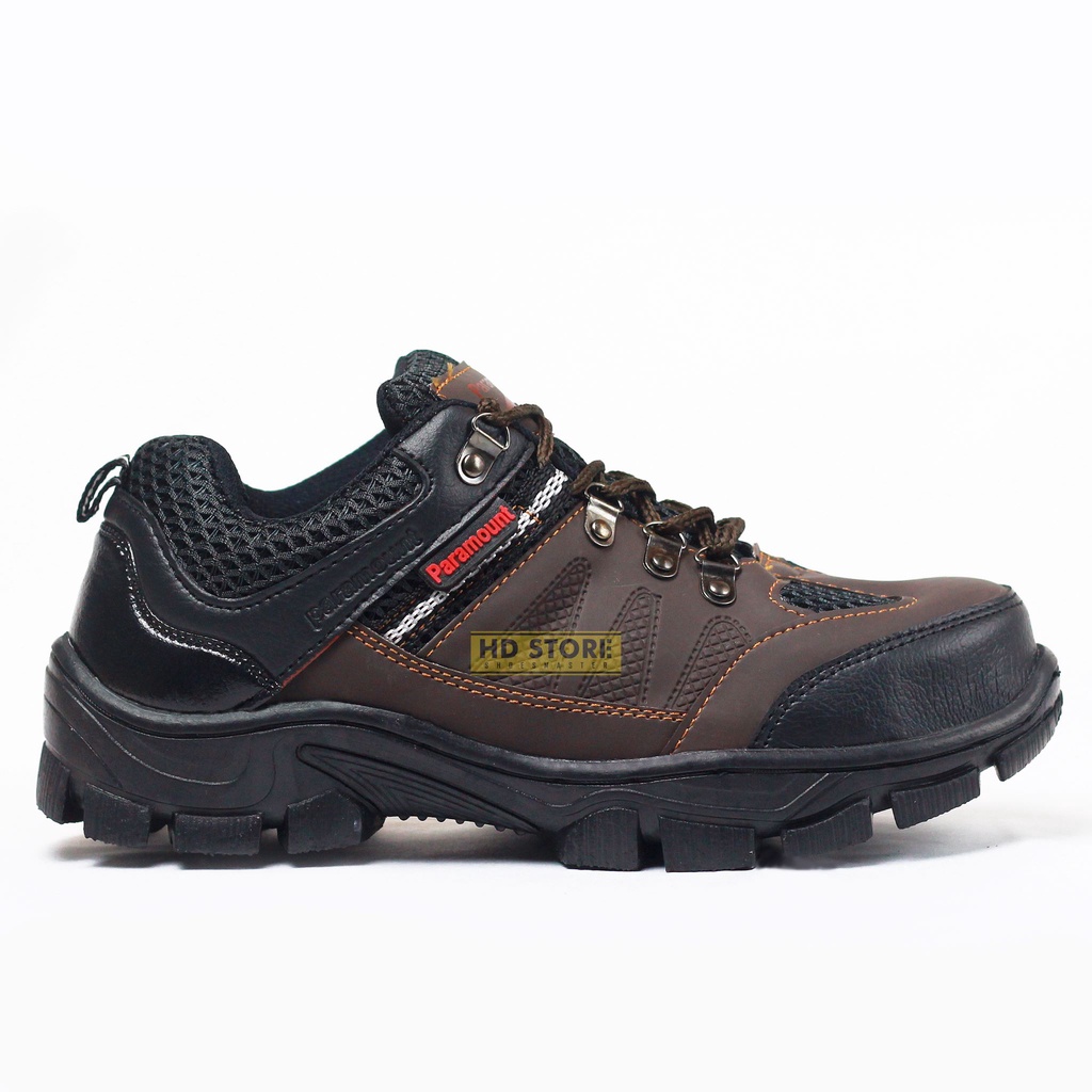 Sepatu Safety Pendek Pria Ujung Besi Original
