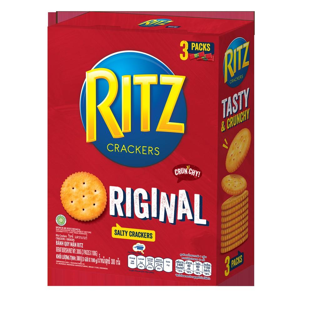 

ㆈ Ritz Biskuit Original 300g. Biskuit Gurih dan Renyah ⇗