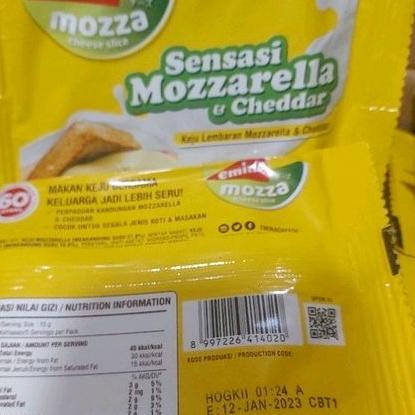 

Belanja Hore--Keju Emina Mozza Cheese Slice 5s