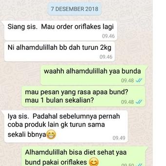 

EXCLUSIVE!Oriflakes Diet Sereal umbi Garut Diet Slim 350 gram ( Bisa COD )|SQ9