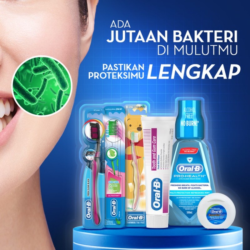 Oral-B Pasta Gigi Tooth and Gum Care Fresh Mint Toothpaste - 100 ml