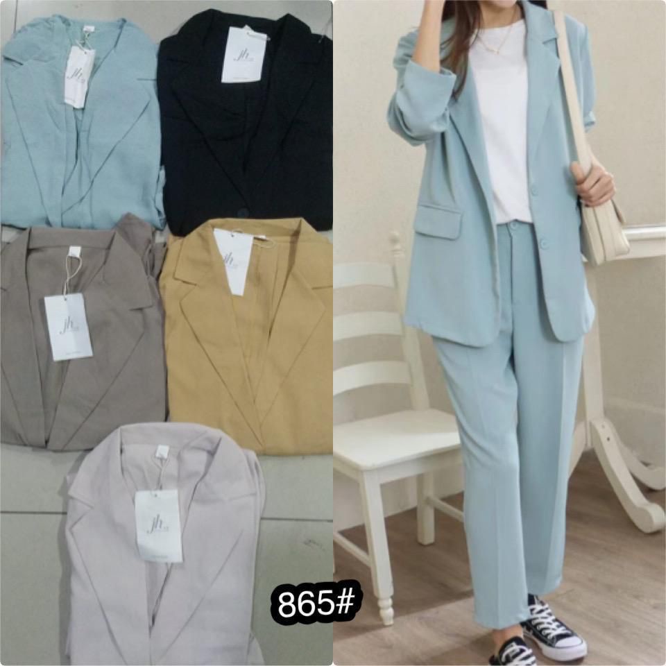 ONE SET BLAZER WANITA / SETELAN WANITA FORMAL / ONE SET PREMIUM IMPORT