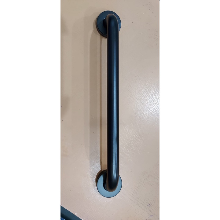 Grip Bar / Pegangan Kamar Mandi Stainless uk. 40 cm Hitam