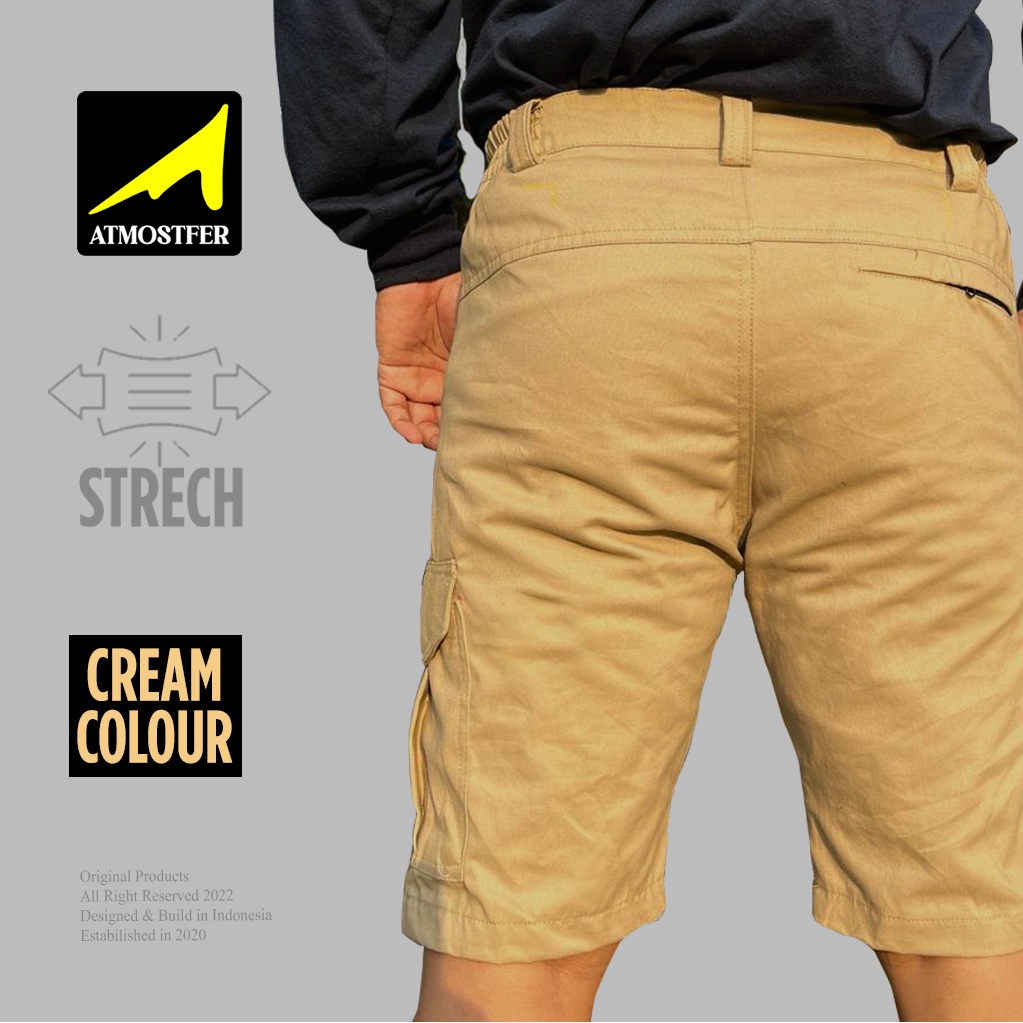 Celana Pendek Pria Cargo Chinos Premium {COD} Shortpants Pria Dewasa