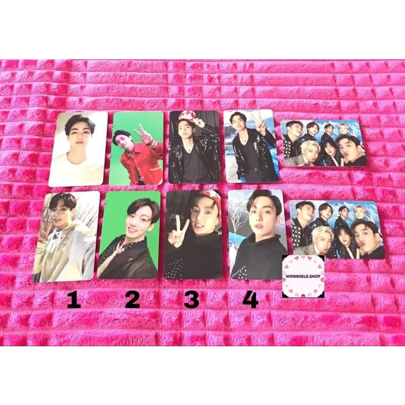 (READY STOCK) BTS - DICON D'FESTA PHOTOCARD KIM TAEHYUNG V JEON JUNGKOOK JK BTS PHOTOCARD PC