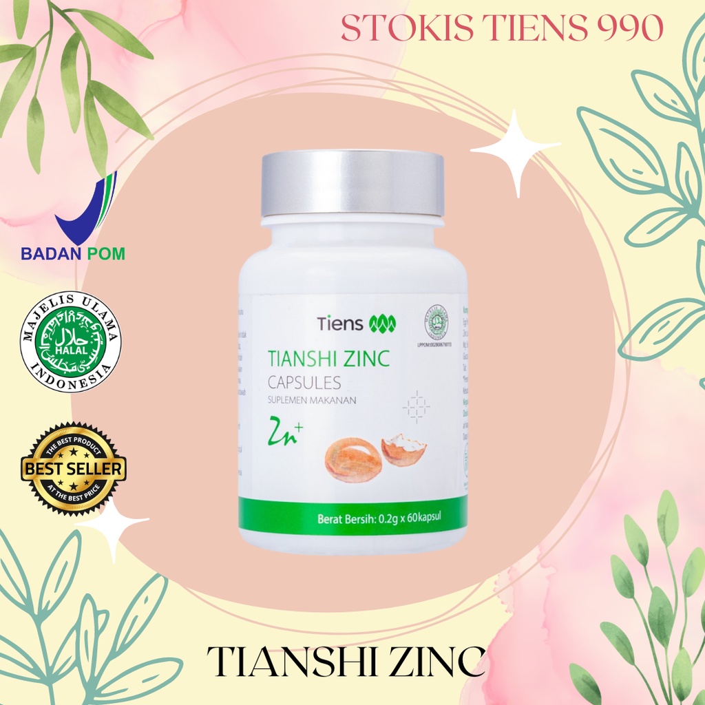 Jual TIENS / TIANSHI ZINC CAPSULES 100 ORIGINAL Shopee Indonesia