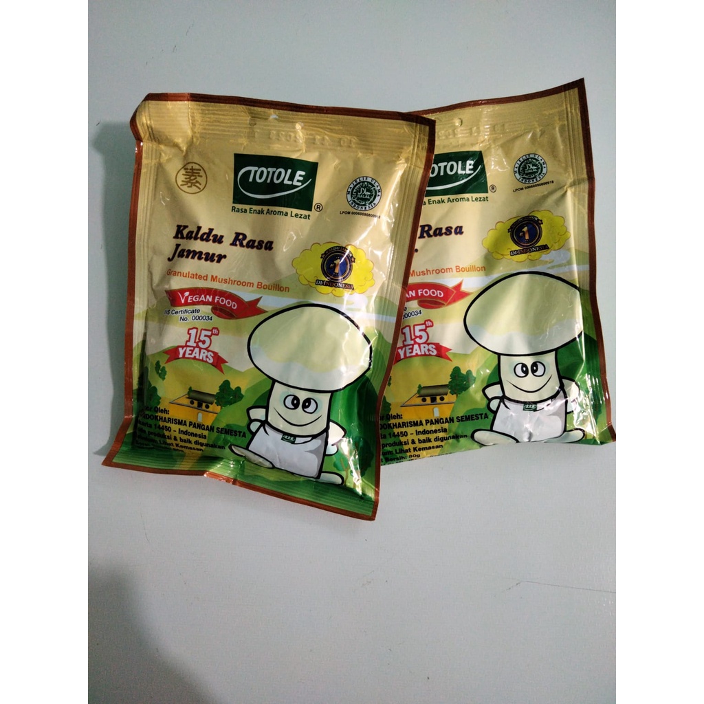 

TOTOLE rasa kaldu jamur 80 gr