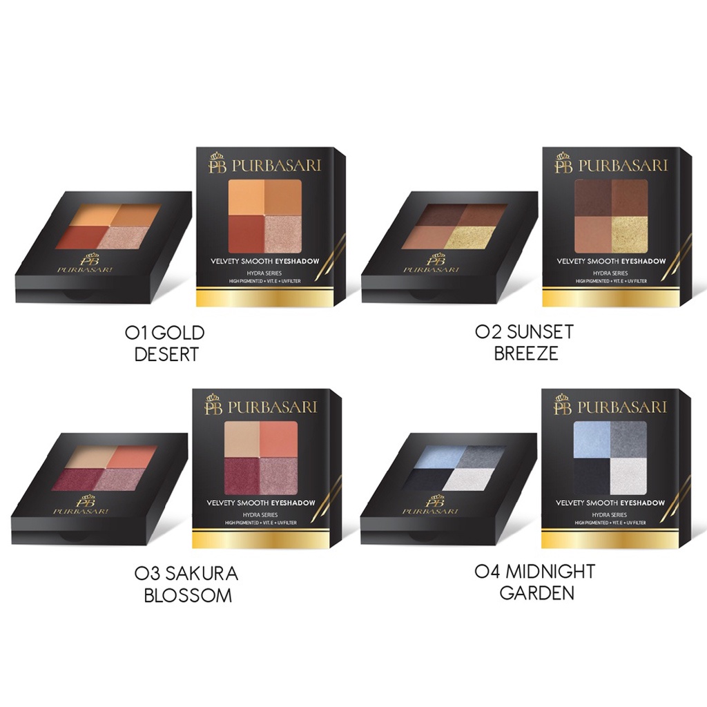 Purbasari Velvety Smooth Eyeshadow