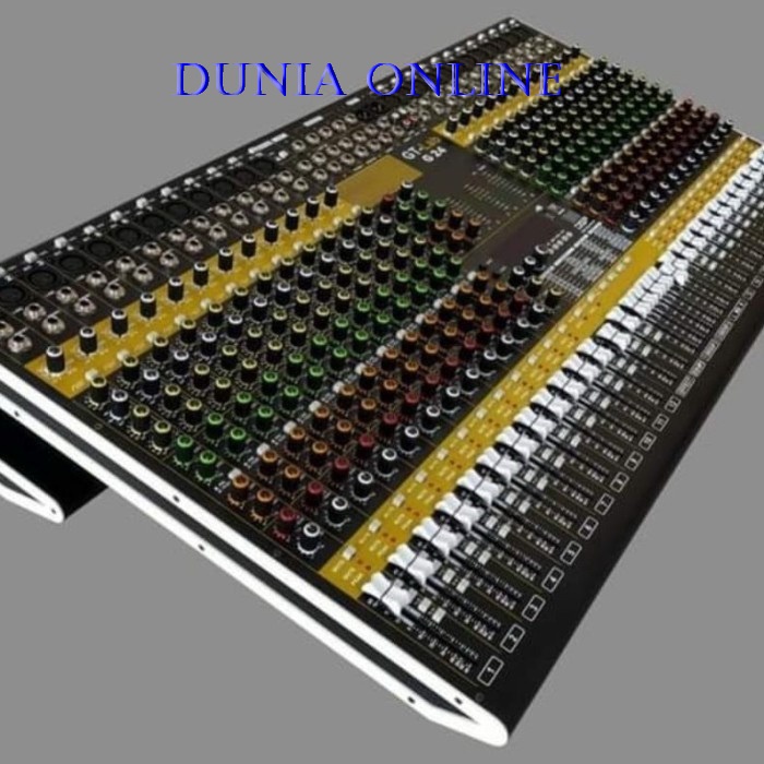 Mixer 24 Channel Gt Lab By RDW G24 New Model Phantom Power PerChannel