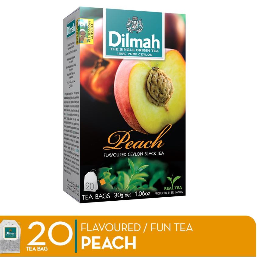 

Belanja hemat--Dilmah Peach Tea - Teh Celup