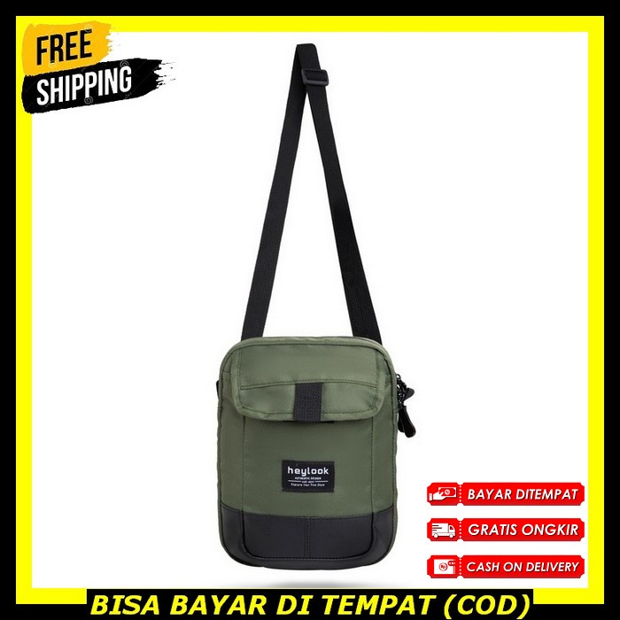Tas Selempang Pria Terbaru 2022 Slempang Canvas Kanvas Mini Slingbag Eger Ori Sling Bag Waterproof T