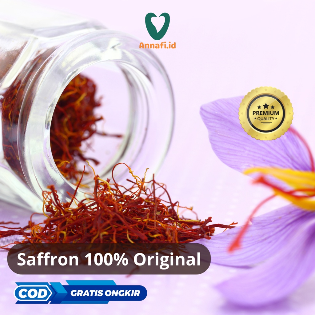 

2 gr Safron promil suami istri by annafi / Saffron / bunga safron original / saffron super negin / safiya saffron / safron / sabun safron original bpom / safron safiya / safron promil