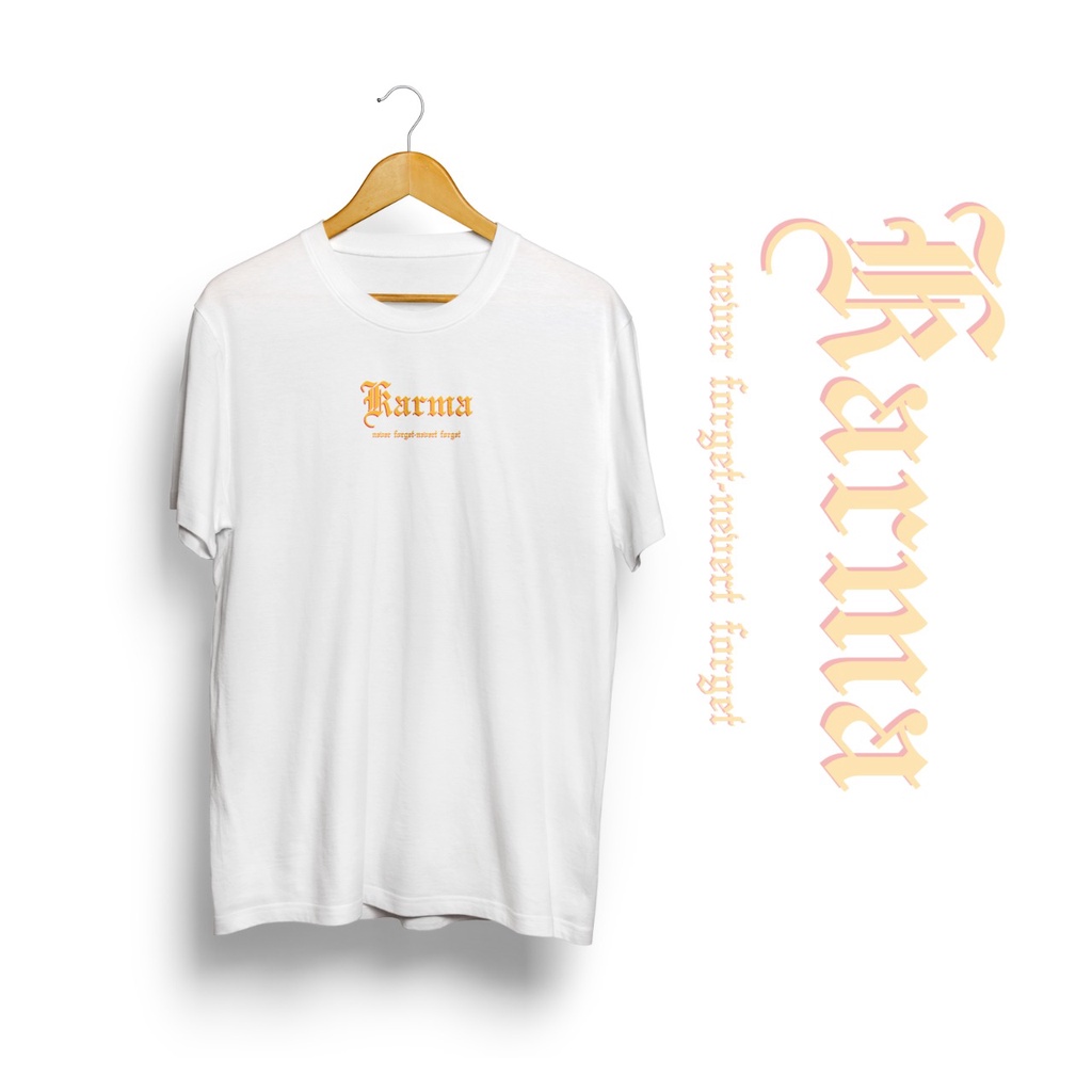 KAOS OVERSIZE KARMA T-SHIRT