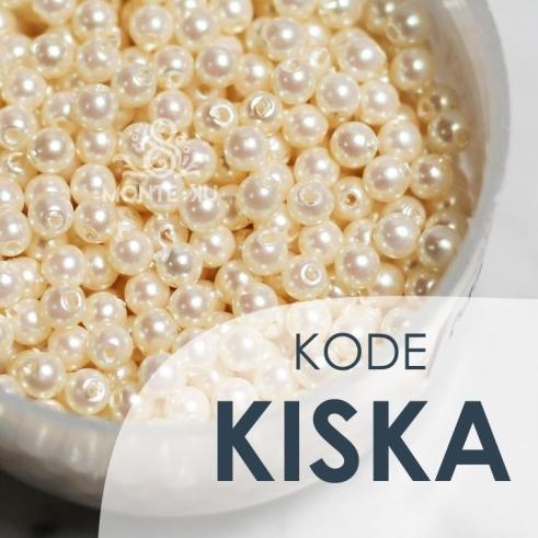 Monte Manik Payet Mote Beads Borci Mutiara Jepang 3mm Import Murah 1 - Kiska, 3mm