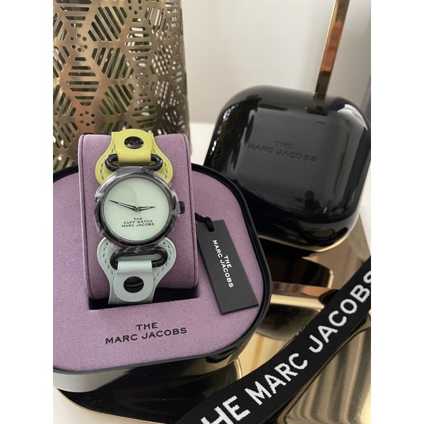 The Cuff Mint Multi Leather Watch by MJ