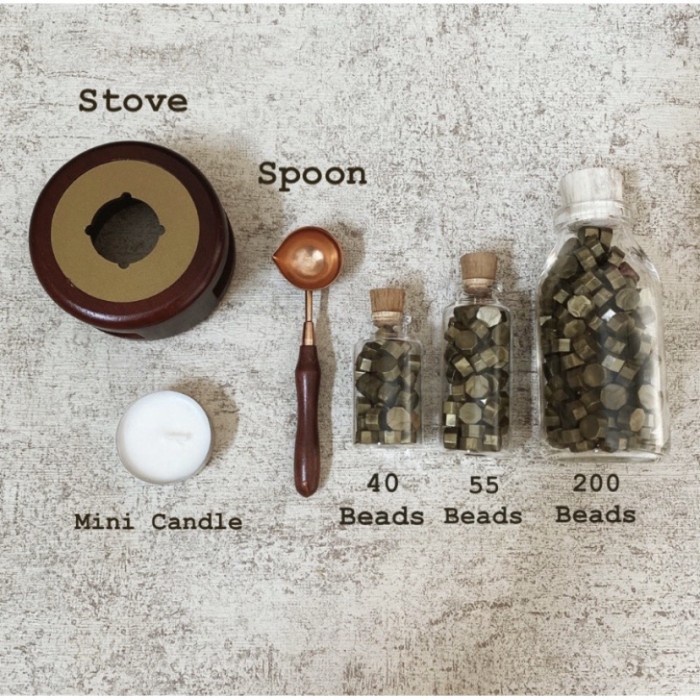 

Wow Diy Kit Seal Wax , Perlengkapan Seal Wax Ready Stock Limited