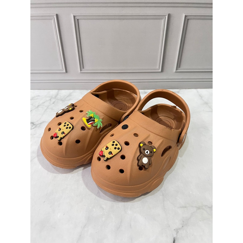 IR-315S Sandal Baim Kekinian Anak Perempuan Cewek Tempel Mainan Lucu Merek Irsoe Size 20-25