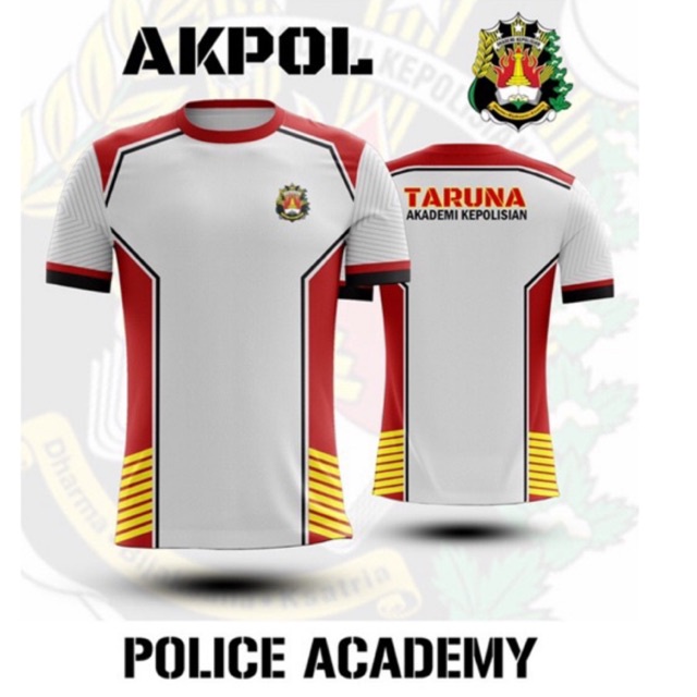 "TERBARU" Baju Kaos Olahraga Taruna akpol / Jersey Akpol / Kaos Taruna Akademi Kepolisian