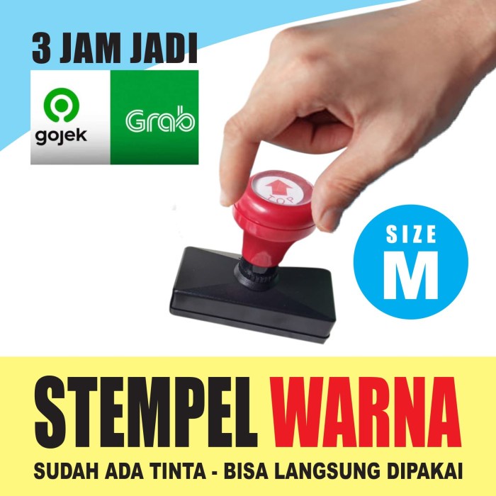 

Cantik Stempel Nama Toko / Perusahaan / Kantor / Instansi 1 Warna Trendi