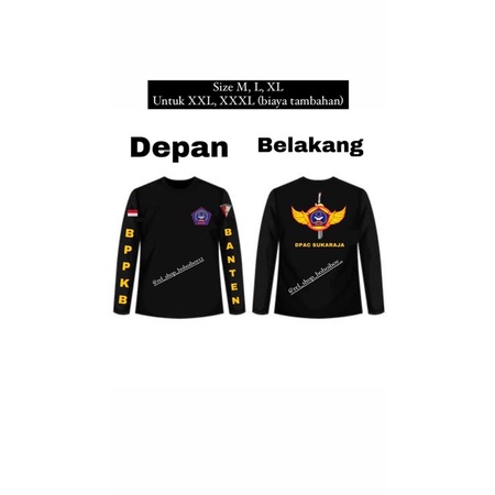 Kaos BPPKB BANTEN Lengan Panjang/Pendek