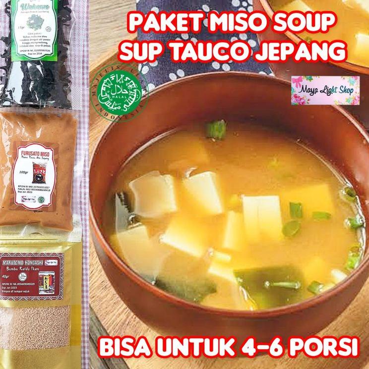 

Best produk Paket Hemat Miso Soup (Miso, Dashi, Wakame) kaldu ikan tauco jepang wakame murah sup miso jepang HHB