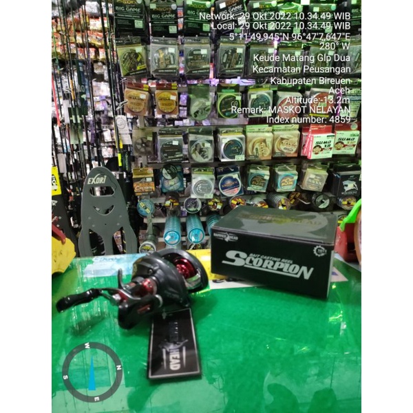 REEL BC HAMMERHEAD SCORPION