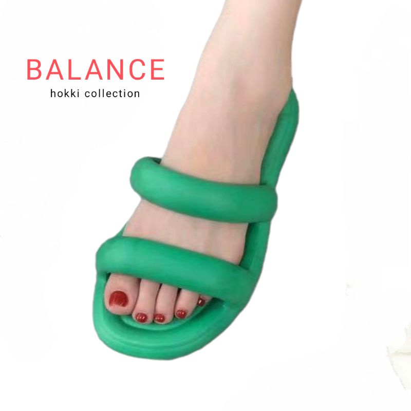 balance sandal wanita karet  jelly korea style