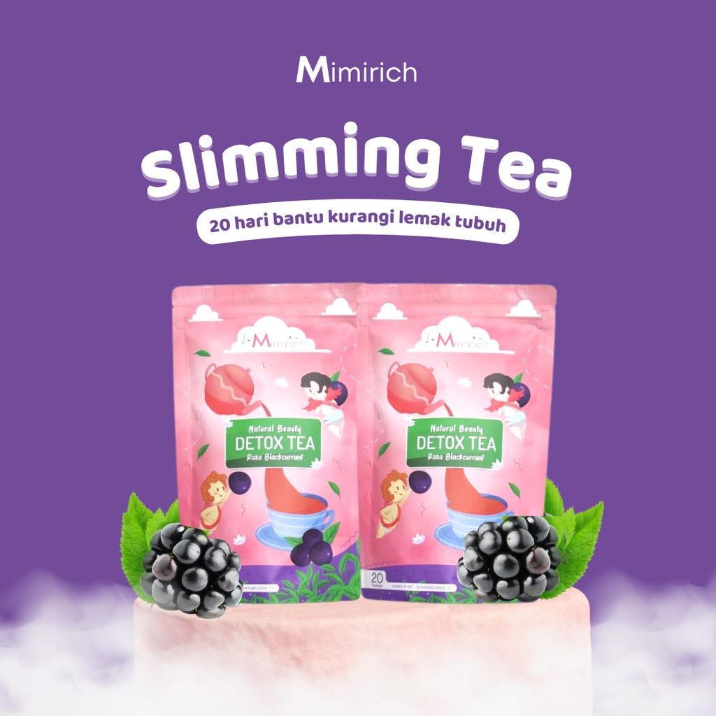 

Mimirich Slimming Tea Blackcurrant 20 Days