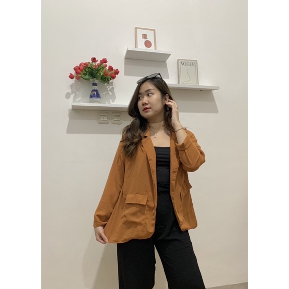 KayLa blazer pocket - outer kemeja kerja ultimate