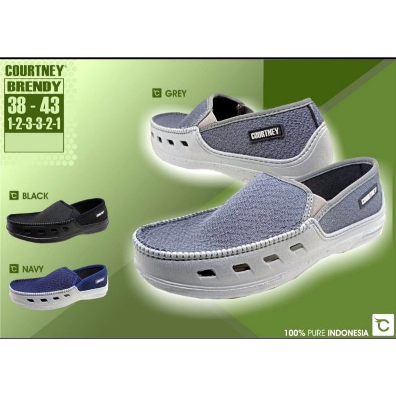 PROMO Sepatu Courtney Ardiles orginal Sepatu pria slip on Trendy Sporty elegant