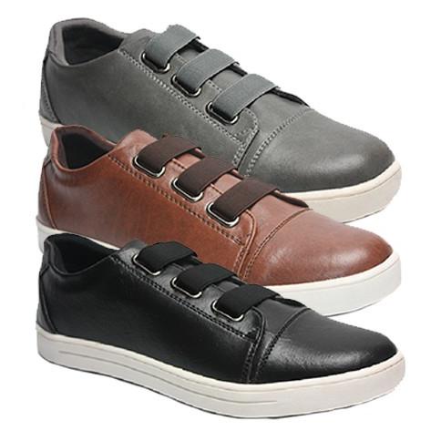 Dr. Kevin Sepatu Kasual Pria Men Casual Shoes 851-028 - Abu & Hitam