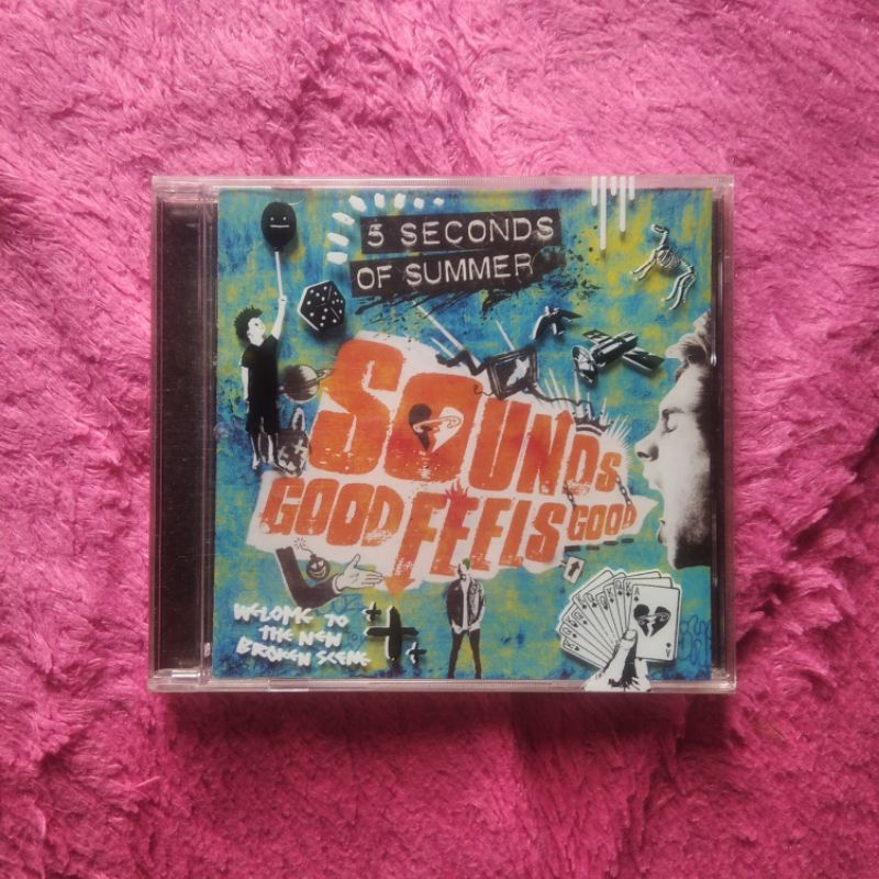 [TARGET EDITION] ALBUM 5 SECONDS OF SUMMER 5SOS - SOUNDS GOOD FEELS GOOD (LUKE'S VERSION) CD OFFICIA