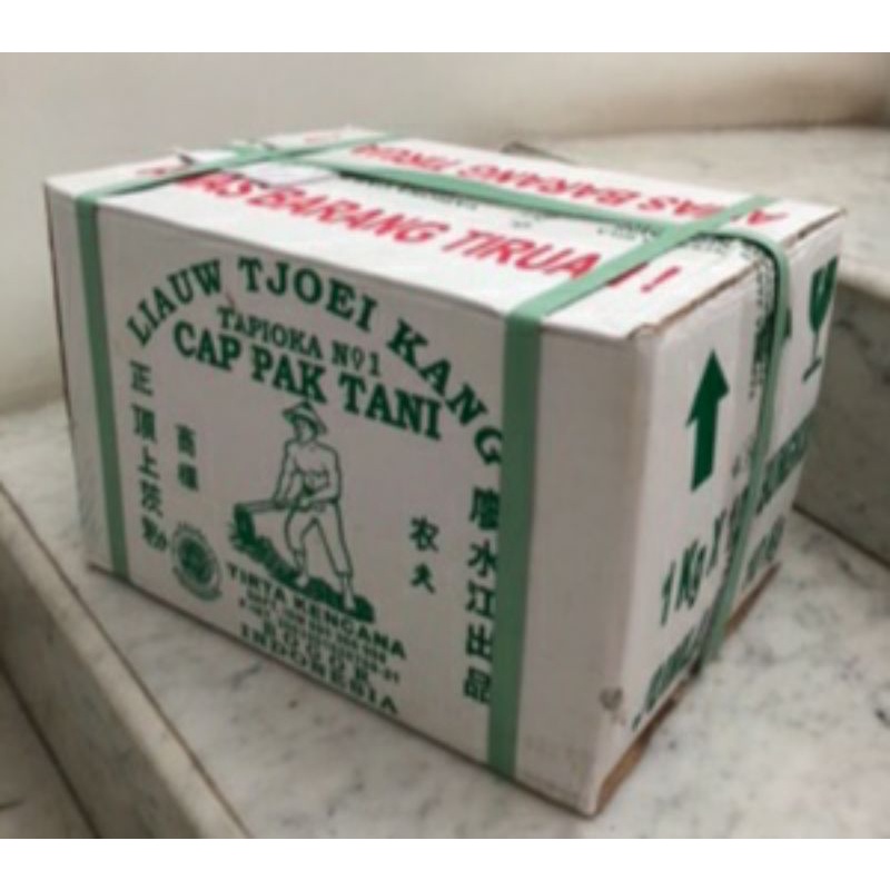 

Tepung Tapioka Liauw Tjoei Kang 1kg dus ( 25 bungkus )