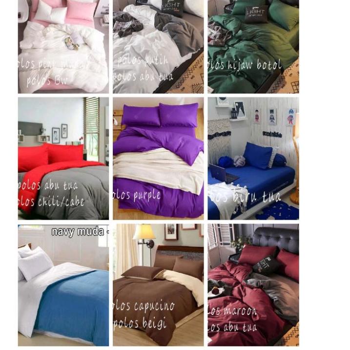 Promo baru--Grosir Sarung Bantal Tidur bantal Guling Bahan Premium Polos