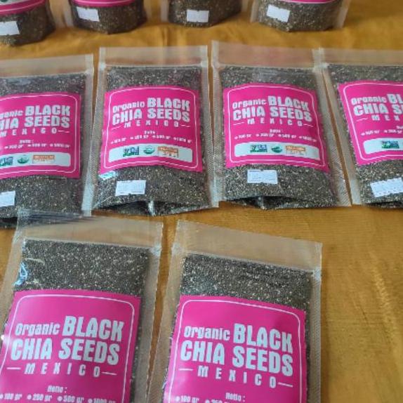 

㊋ PROMO (TERMURAH) Chia seed kemasan standpouch 100gram SIAP KIRIM 3885 ❅