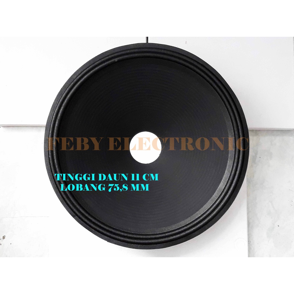 DAUN SPEAKER 18 INCH LOBANG 3 IN DAUN 18" IN