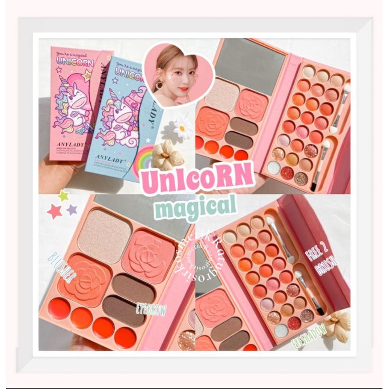 PROMO!!EYESHADOW PALETTE MAKE UP BUBBLE PEACH/STRAWBERRY MILK ANYLADY NO.8636N/HAPPT TIME NO.8614HD