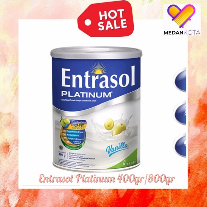 

[ COD ] Susu Entrasol Platinum 800 Vanila Coklat