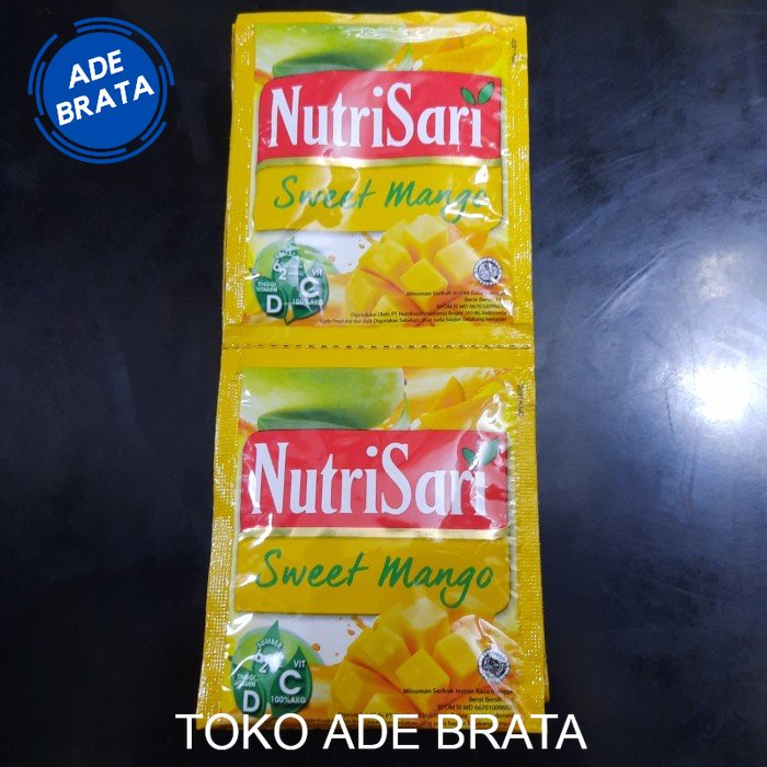 

nutrisari mangga sachet 10x11 gr